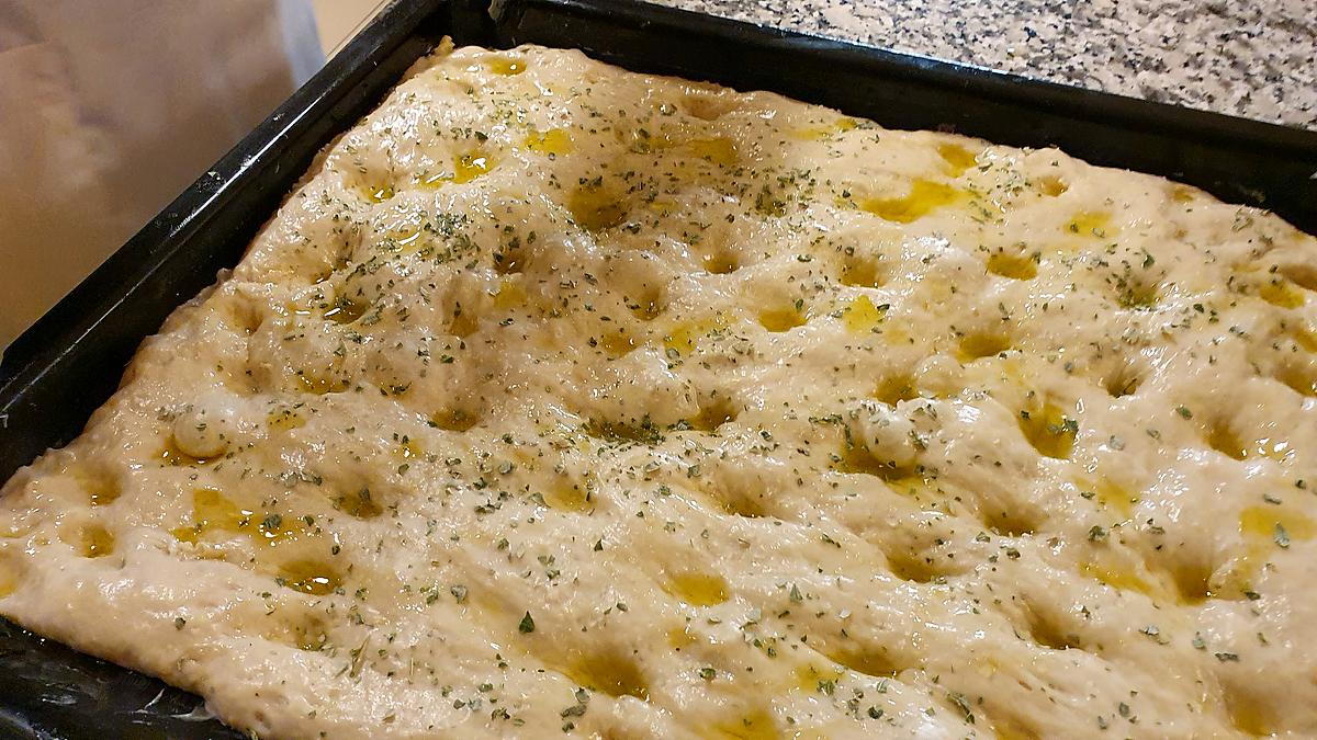 recette Focaccia di Giovana