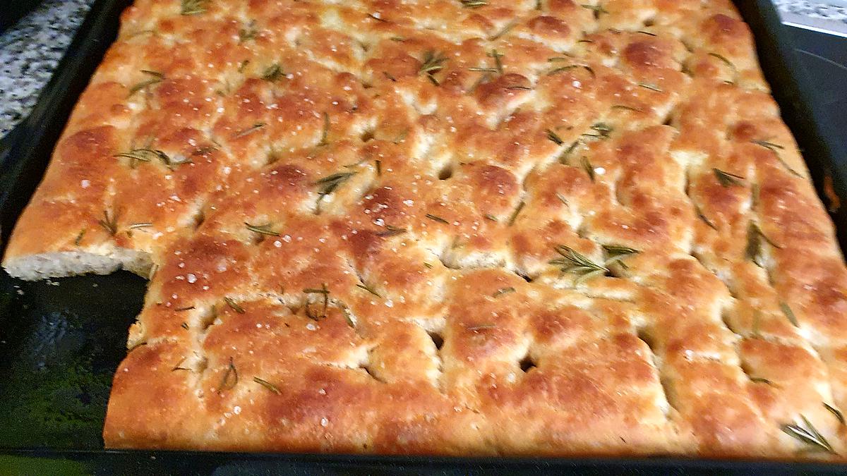 recette Focaccia di Giovana