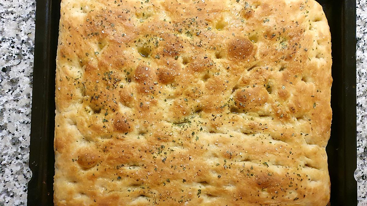 recette Focaccia di Giovana