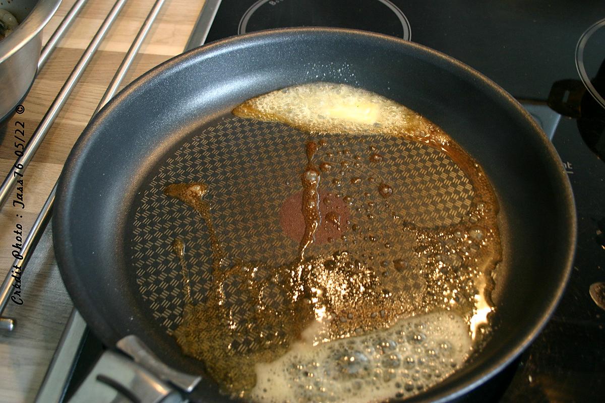 recette Crevettes Sautées Flambées au Pommeau de Normandie