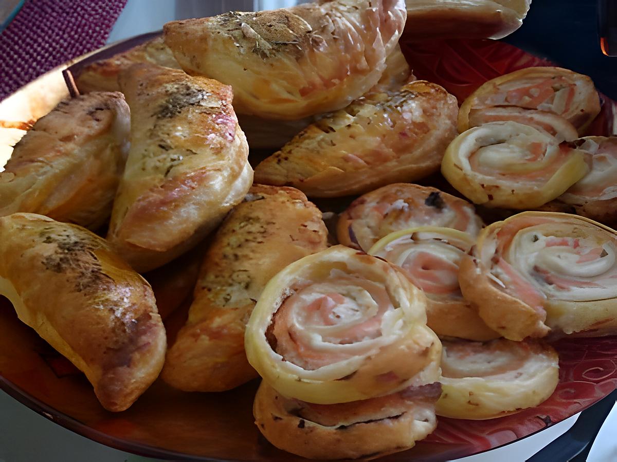 recette mini Roulés au saumon fumé et boursin, très rapide , facile et bon !