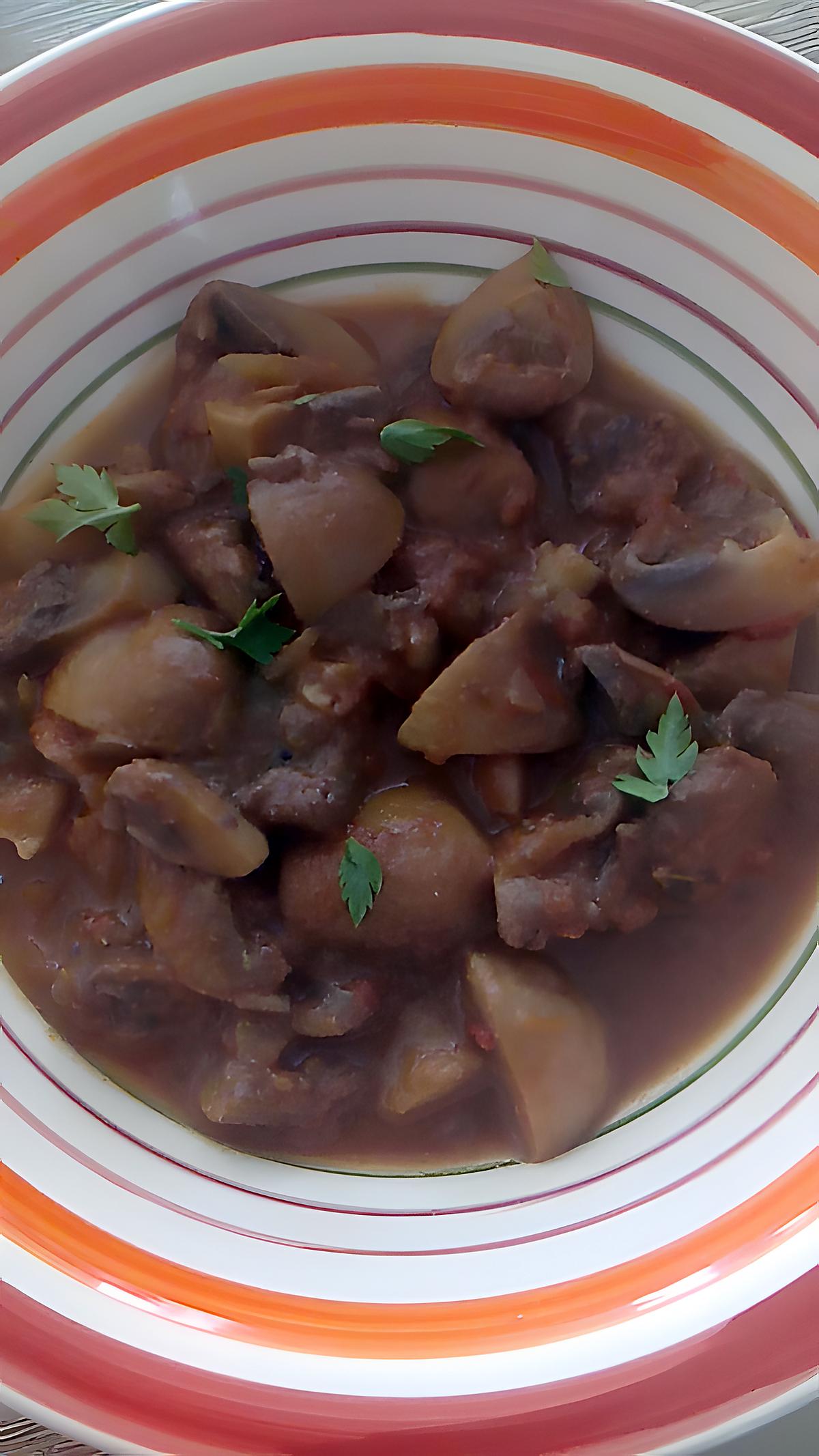 recette champignons a la grecque au companion