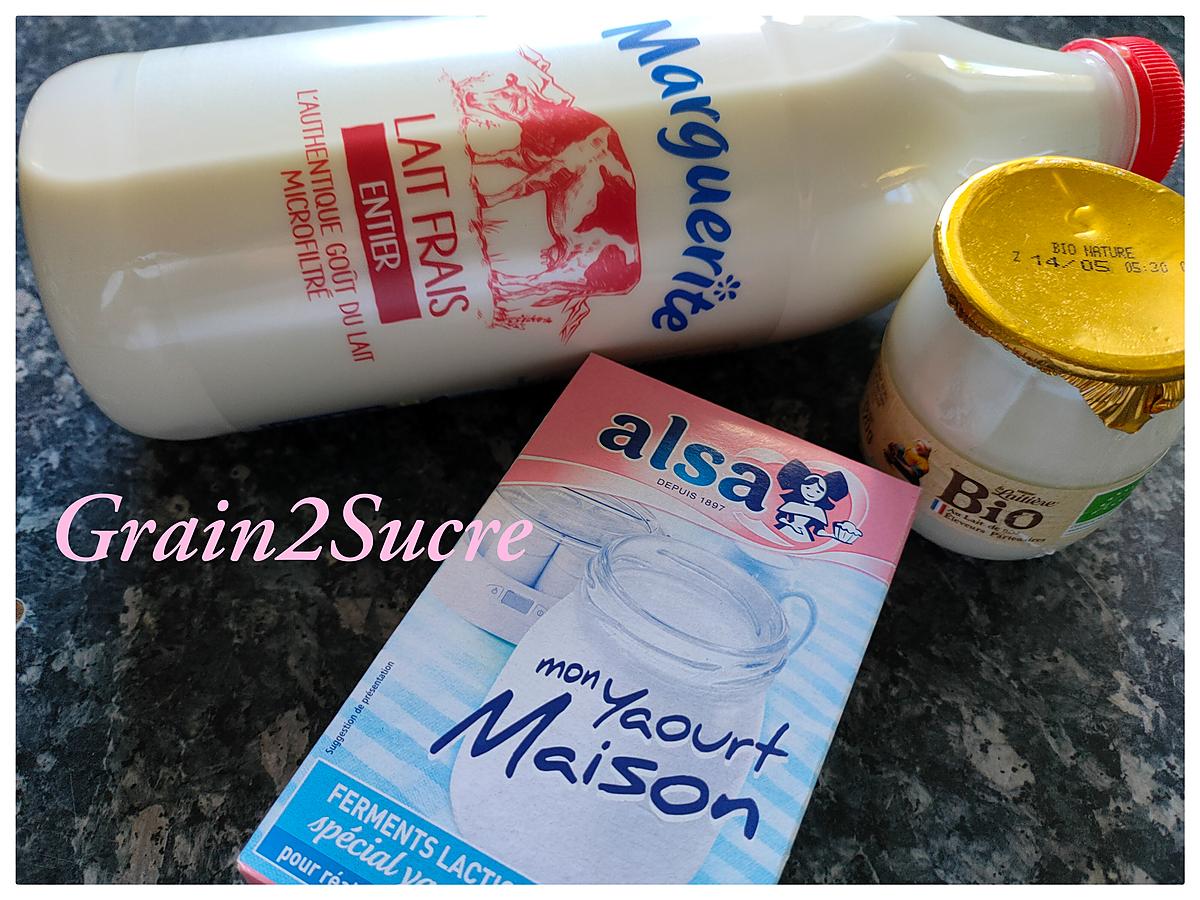 recette Yaourt maison