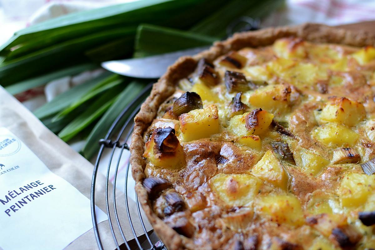 recette Tarte à l'aillet