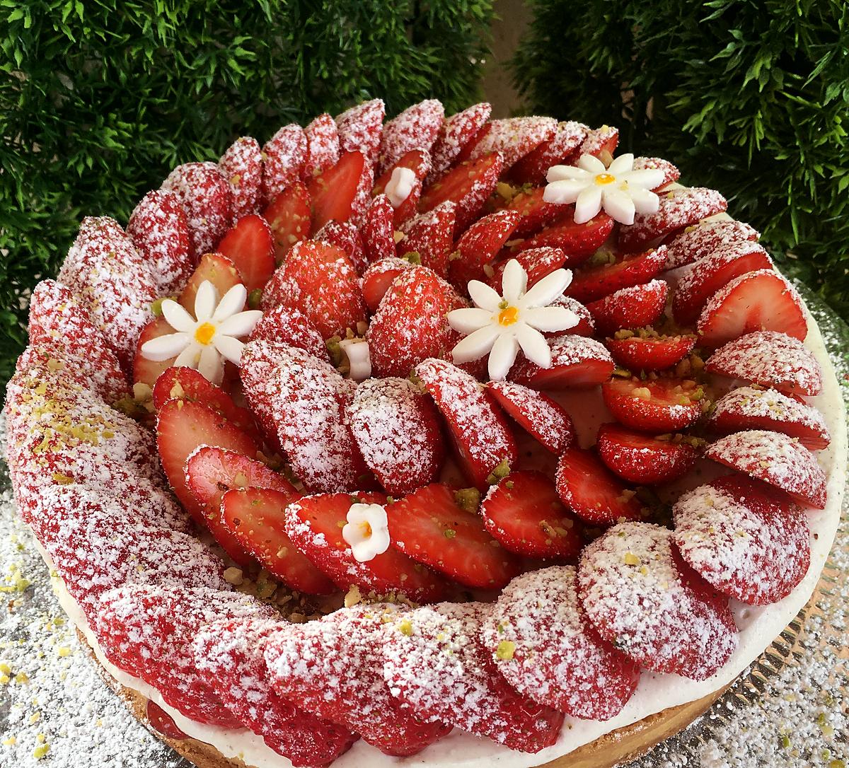 recette Tarte aux fraises