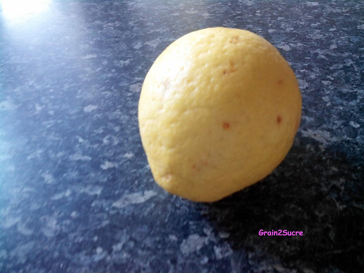 recette Financiers au cédrat