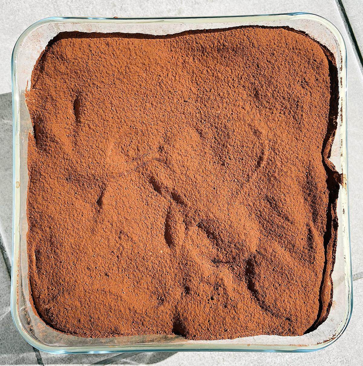 recette le véritable "tiramisu" italien