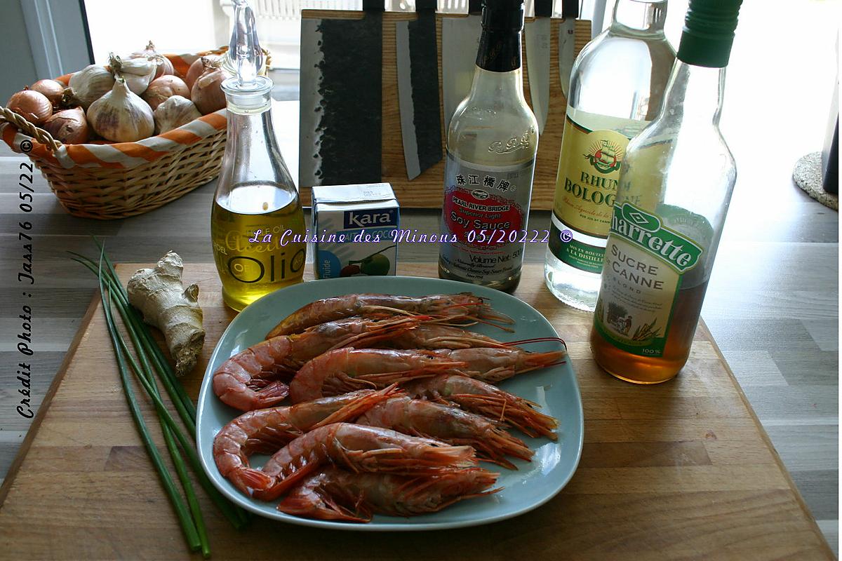 recette Gambas Ti' Punch