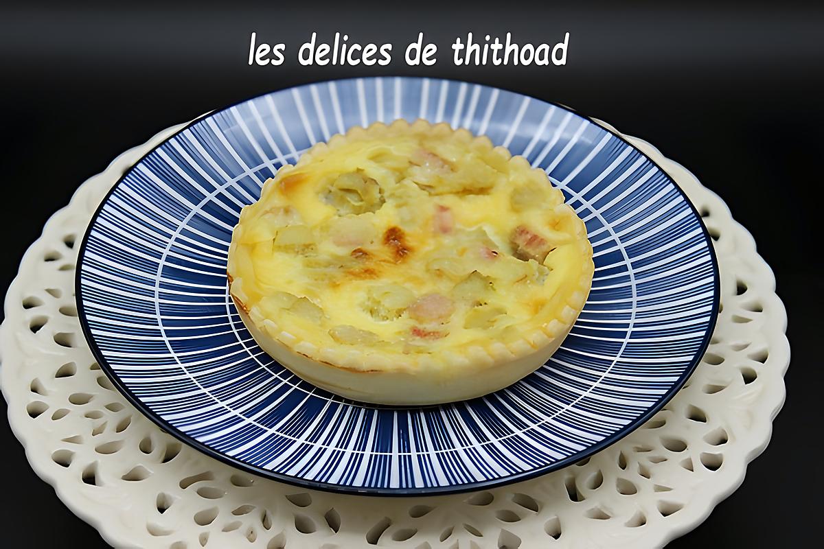 recette tartelettes à la rhubarbe