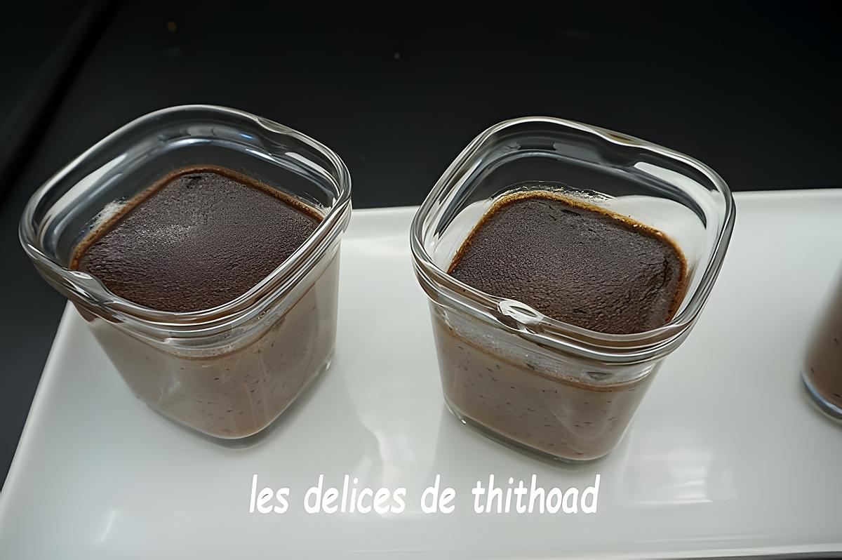 recette crèmes au chocolat à la multidélices