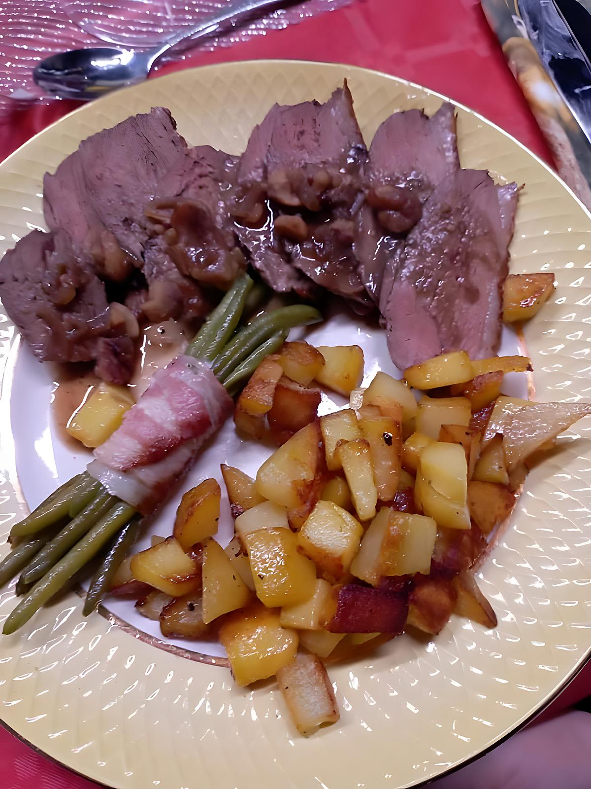 recette Magrets de canard aux marrons et sauce café