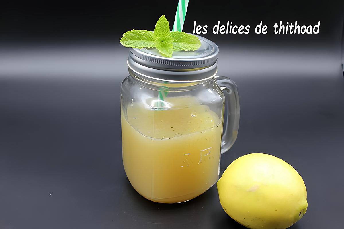 recette citronnade à la menthe