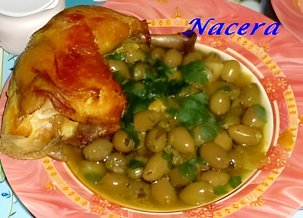 recette poulet aux olives vertes