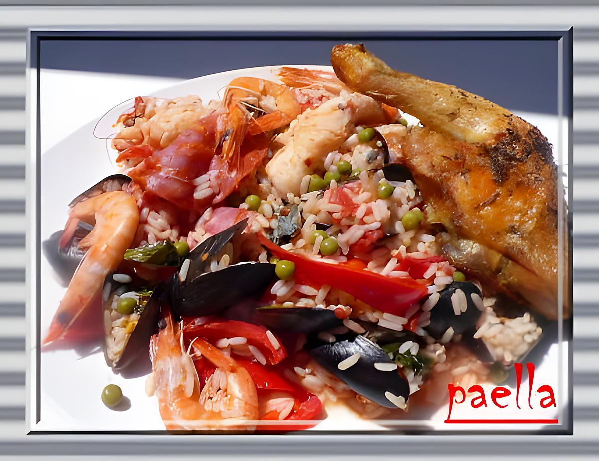 recette PAELLA