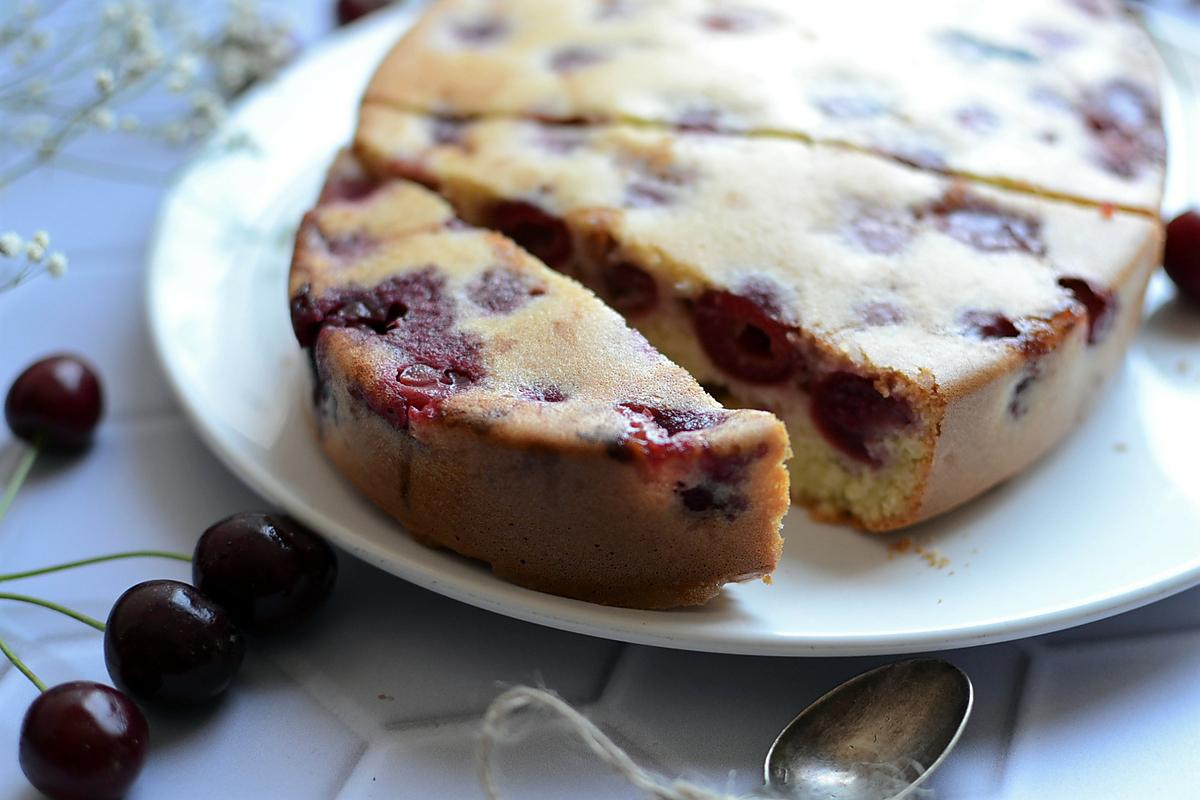 recette Gâteau aux cerises