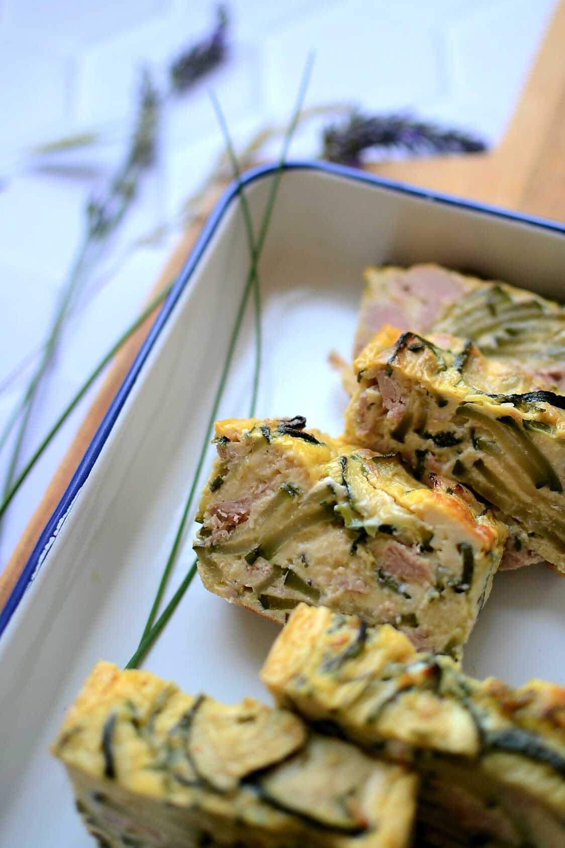 Recette de Terrine courgette thon