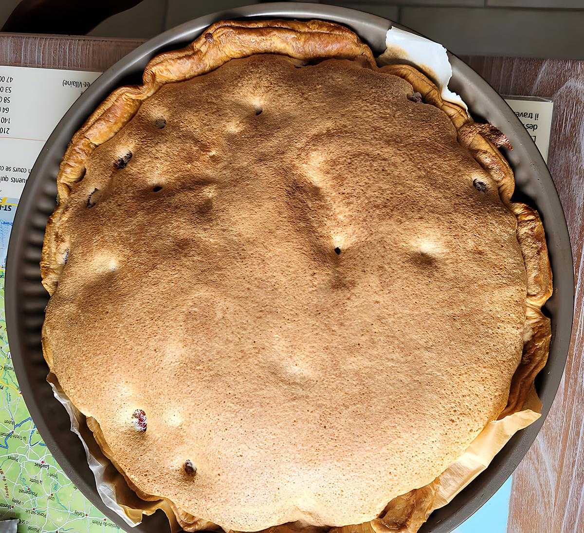 recette Tarte aux framboises de Mamy