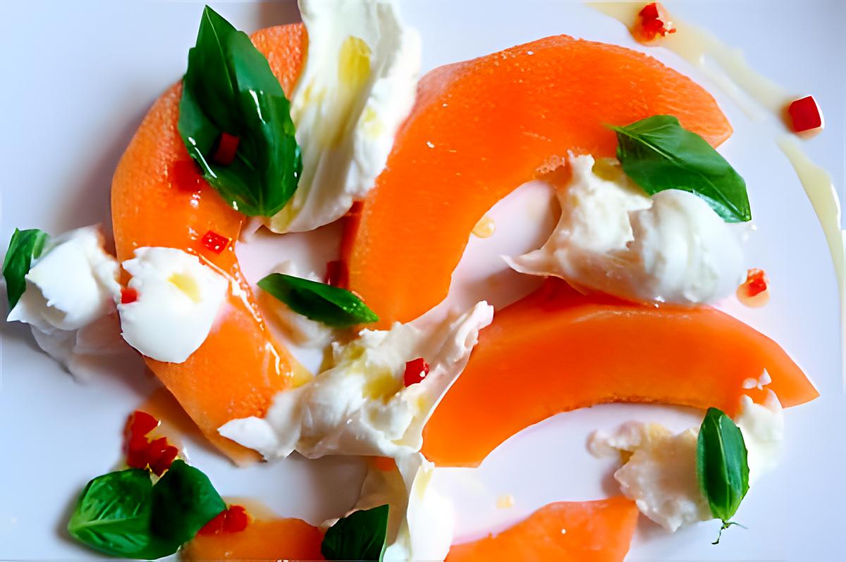 recette Salade melon-mozzarella