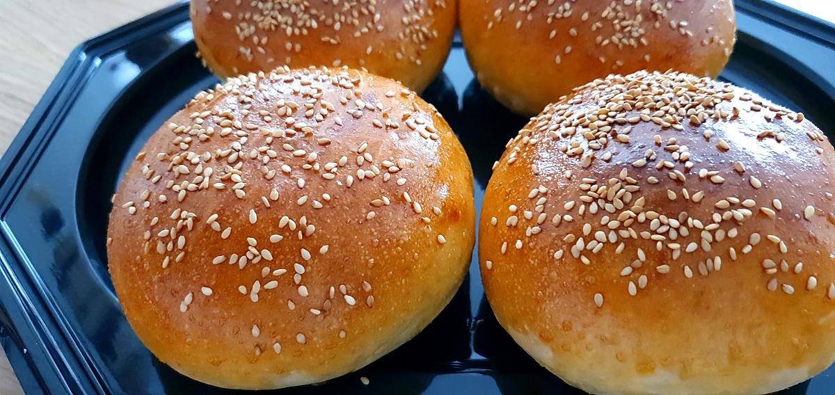 recette Les Buns ou Pains à Burger