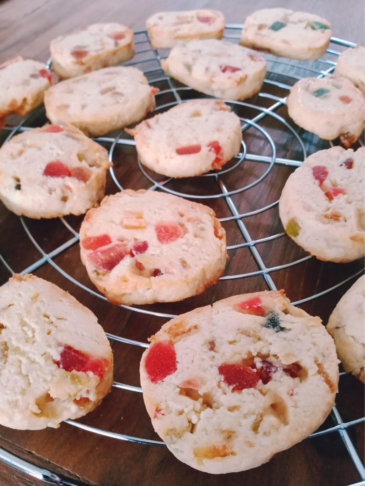 recette Sablés aux fruits confits (de Noël)