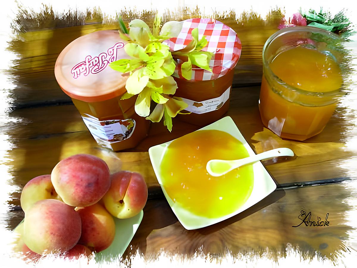 recette confiture d'abricots