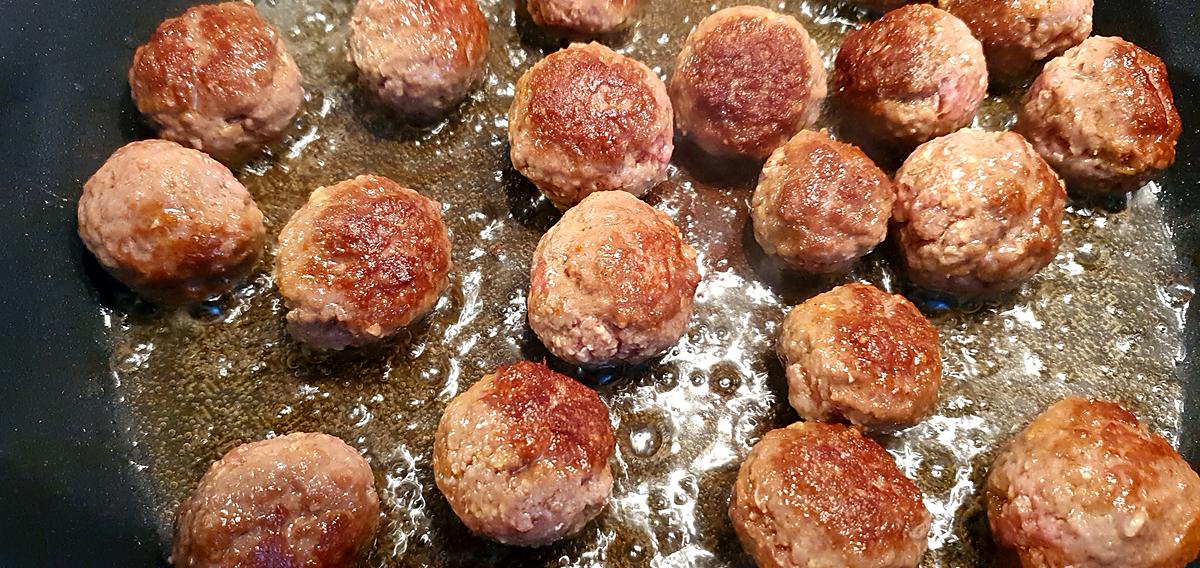 recette Boulettes de bœuf du Général Tao et Nouilles sautées Inspiré par cooking morgane