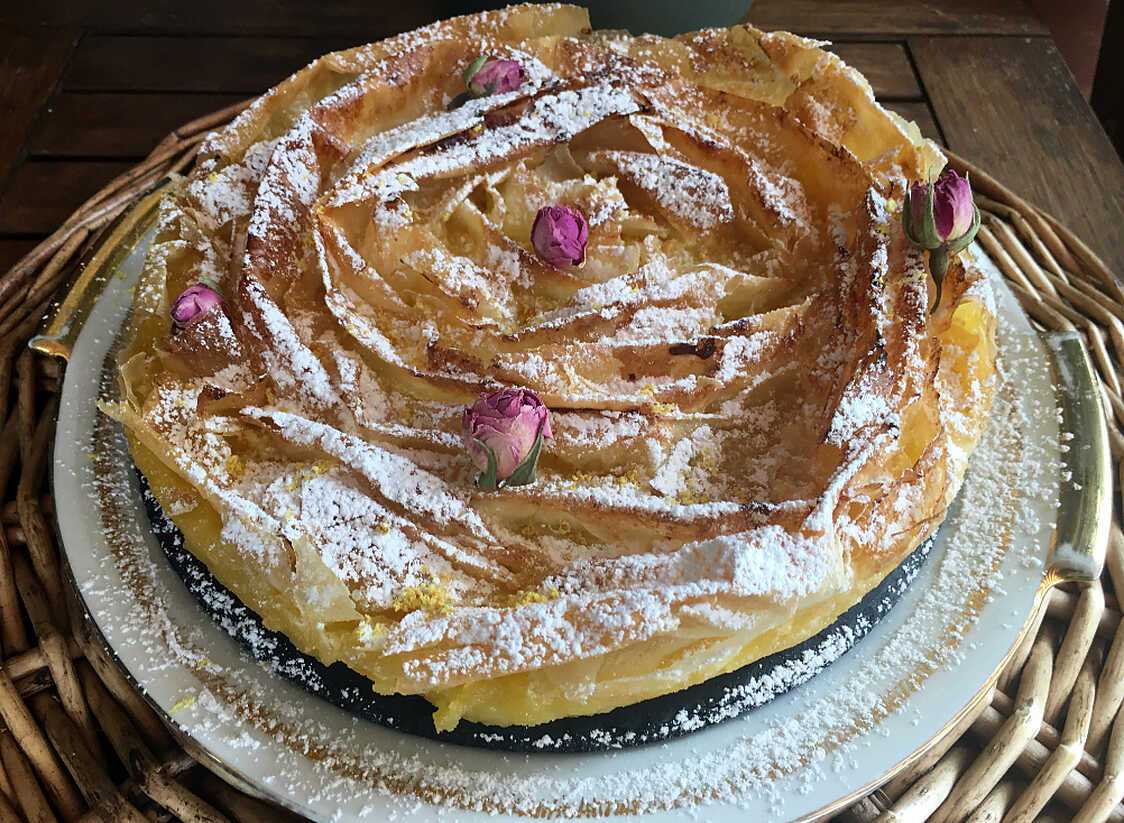 Recette de Tarte aux citron à la pâte filo