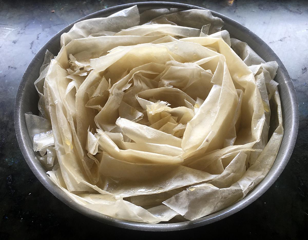 recette Tarte aux citron à la pâte filo