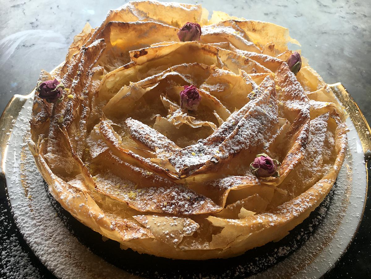 recette Tarte aux citron à la pâte filo