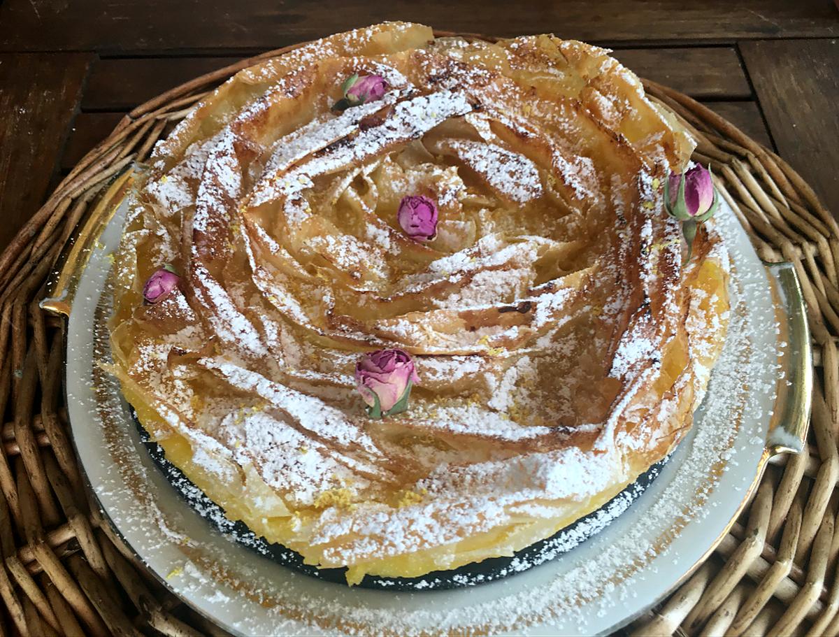 recette Tarte aux citron à la pâte filo