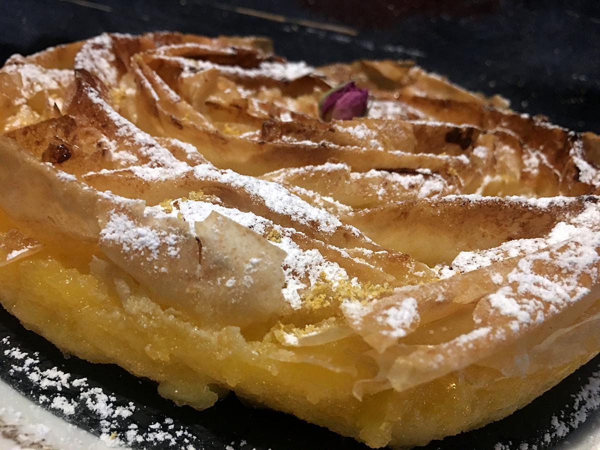 recette Tarte aux citron à la pâte filo