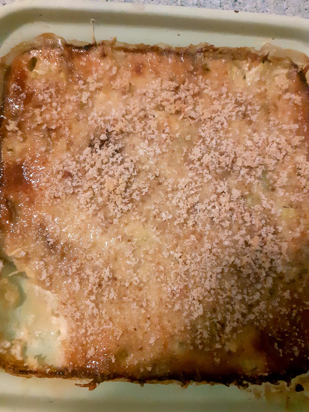 recette Gratin de courgette à la cancoillotte