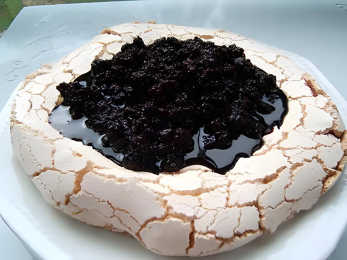 recette Le Foujita à la compote de mûre