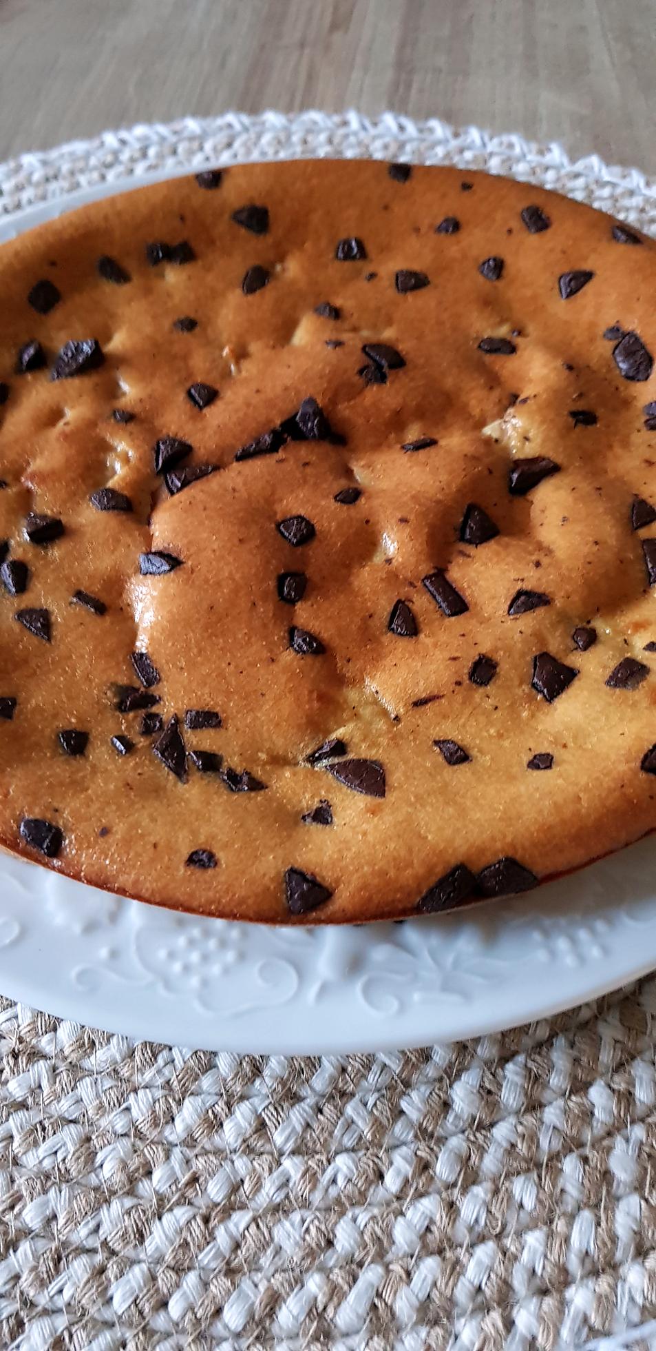 recette Gâteau aux poires, au chocolat et au lait de coco