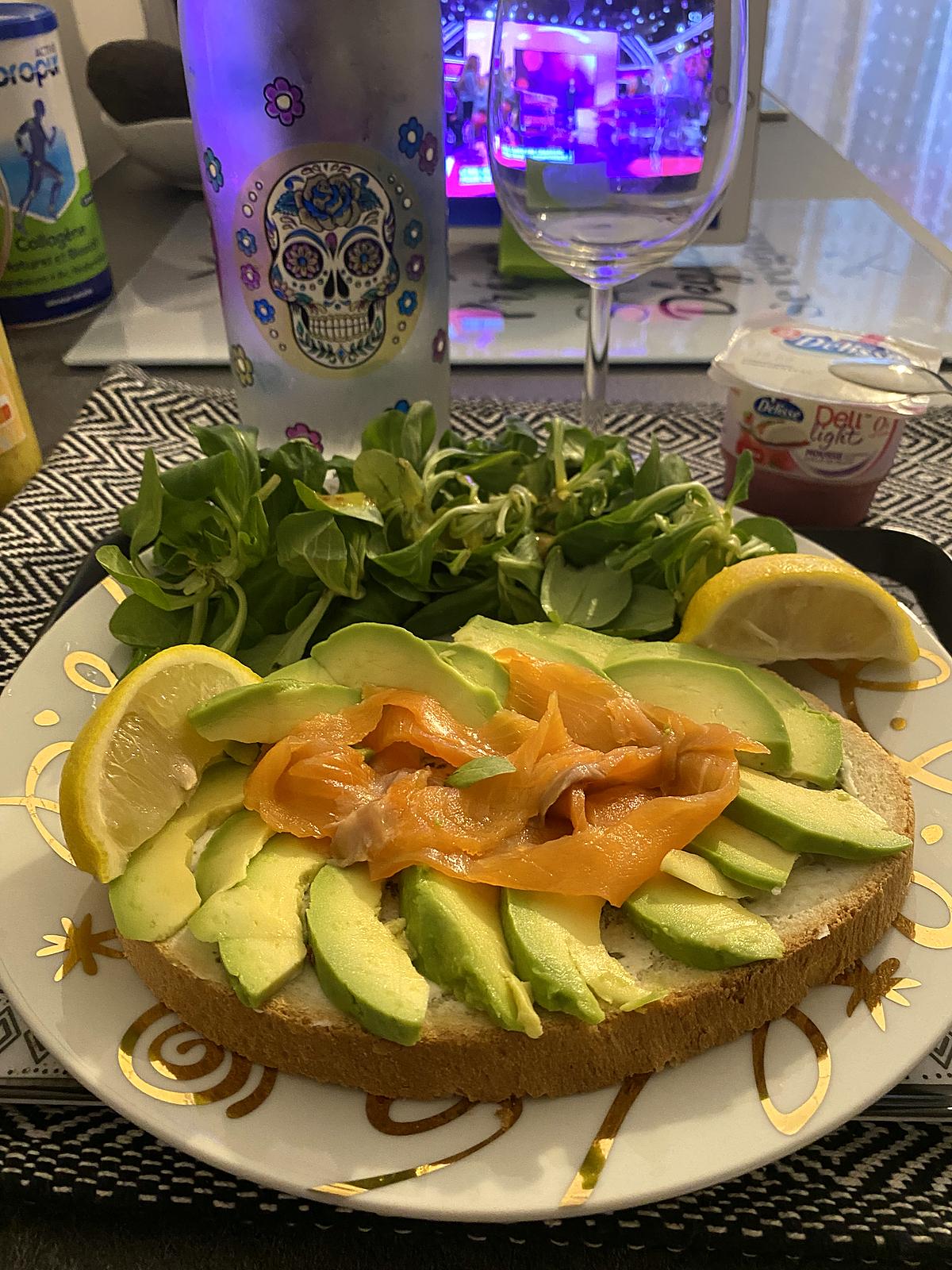 recette Bruschetta avocat truite fumée