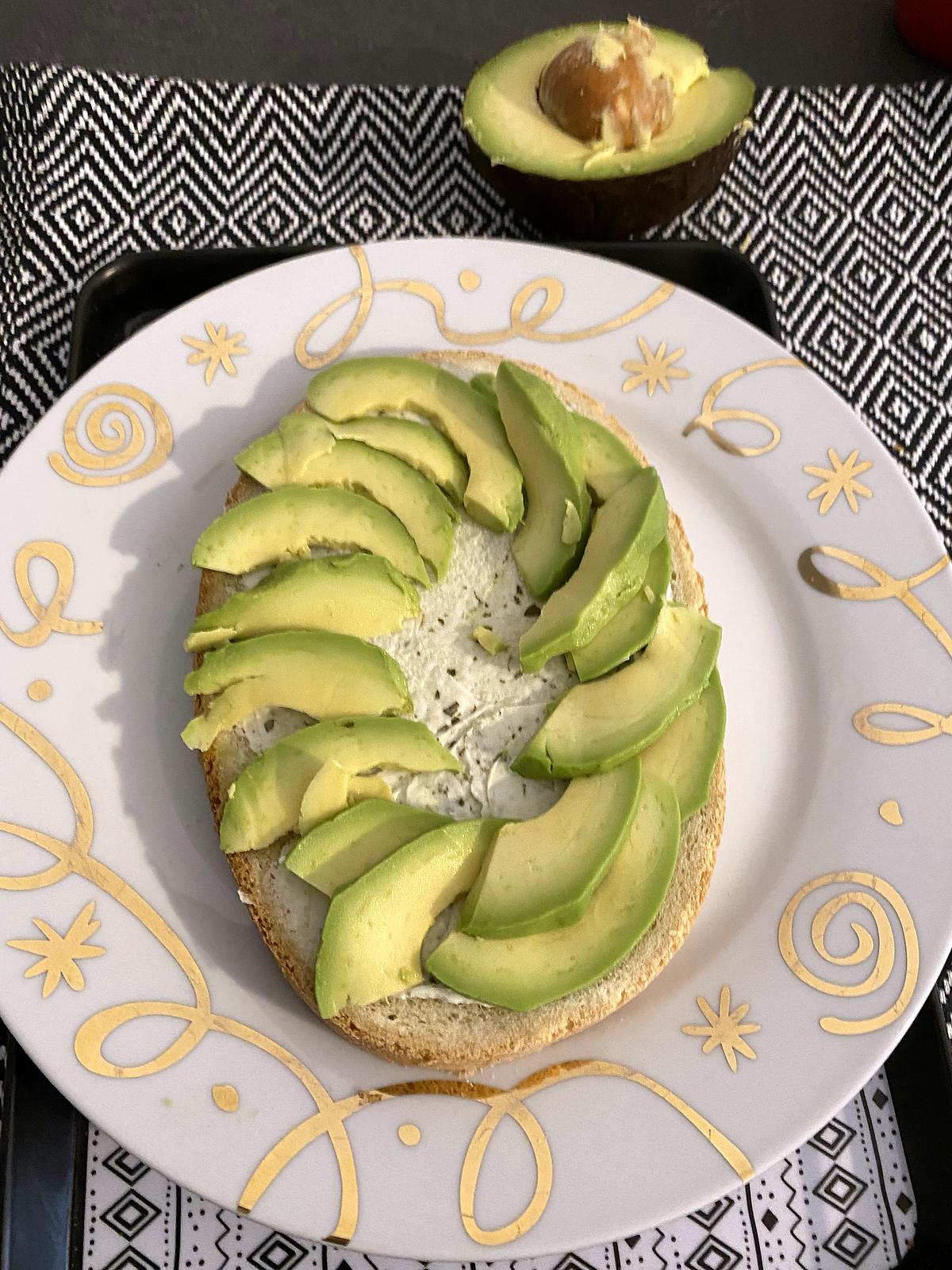 recette Bruschetta avocat truite fumée