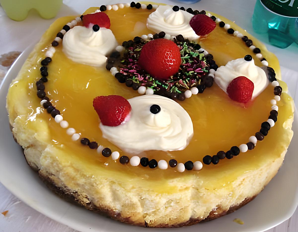 recette Cheesecake au citron et lemon curd