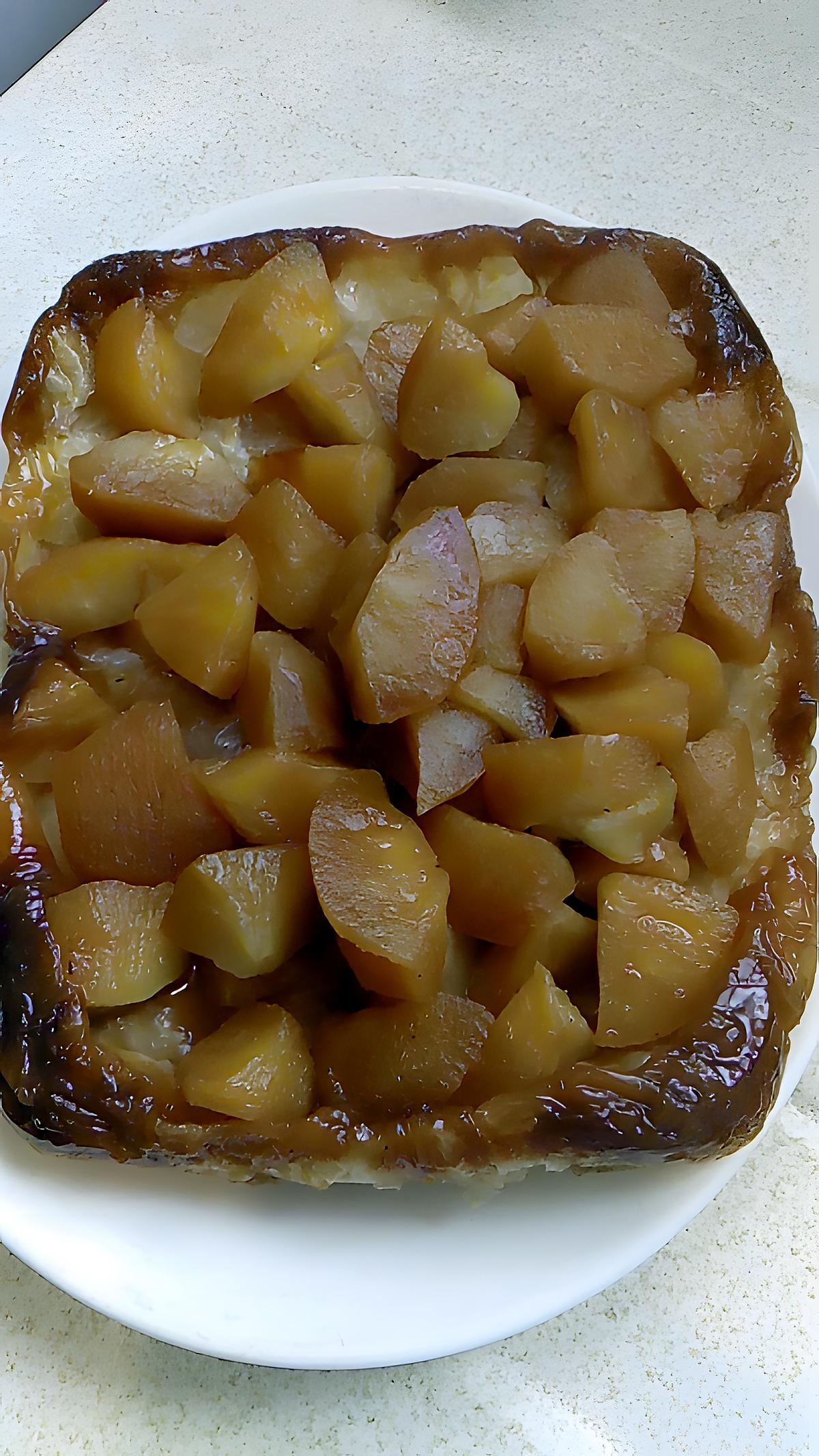 recette tarte tatin aux pommes a la pate filo au cake factory