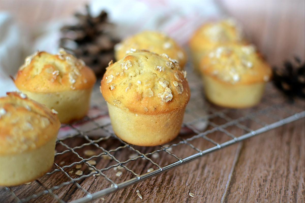 recette Mini muffins yaourt citron et muesli