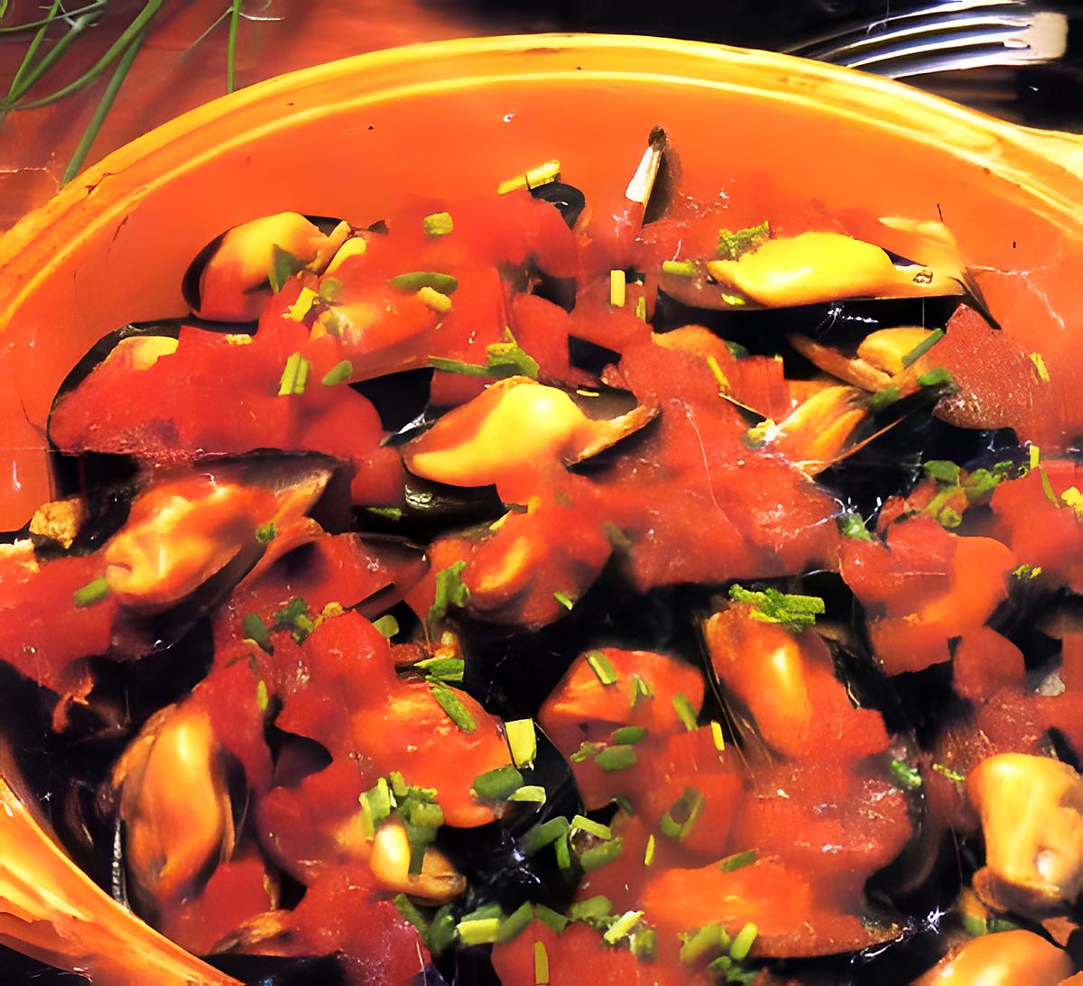 recette Moules à la mexicaine