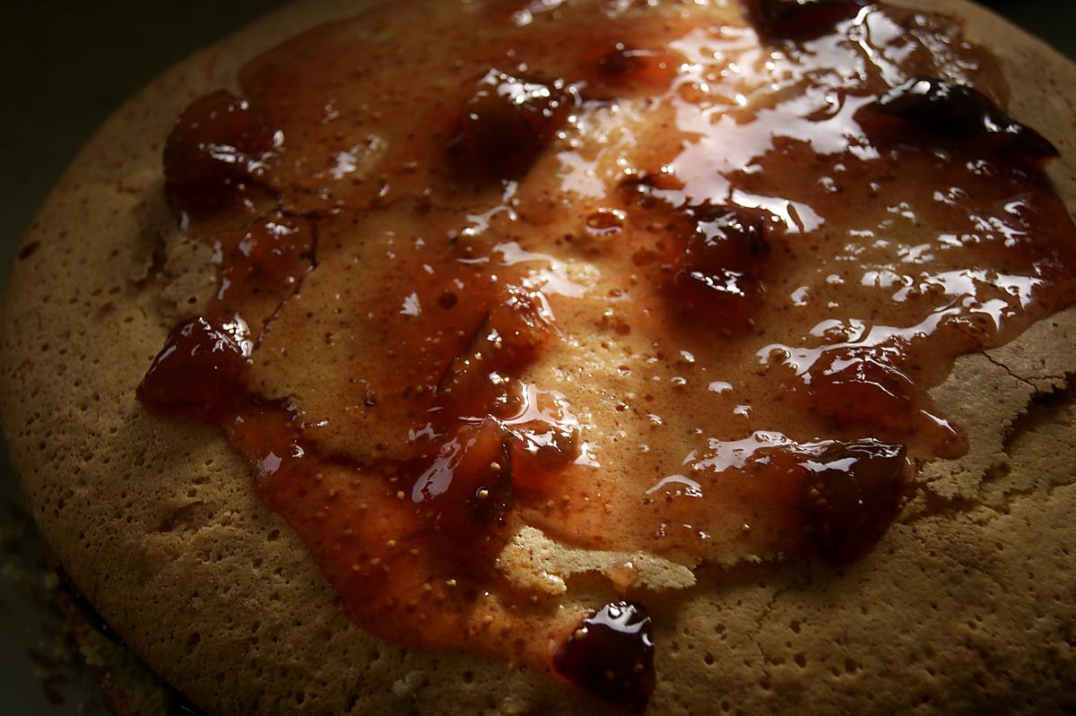 recette Gâteau confit de figues et figues fraiches