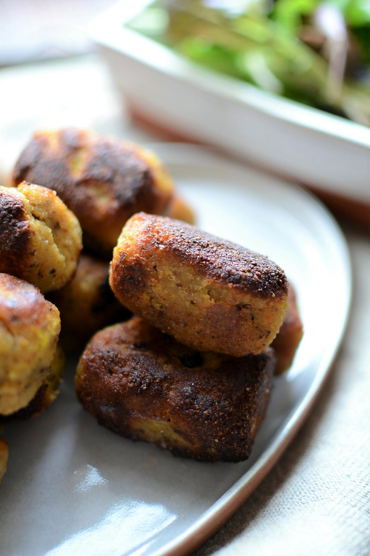 recette Croquettes de courge butternut