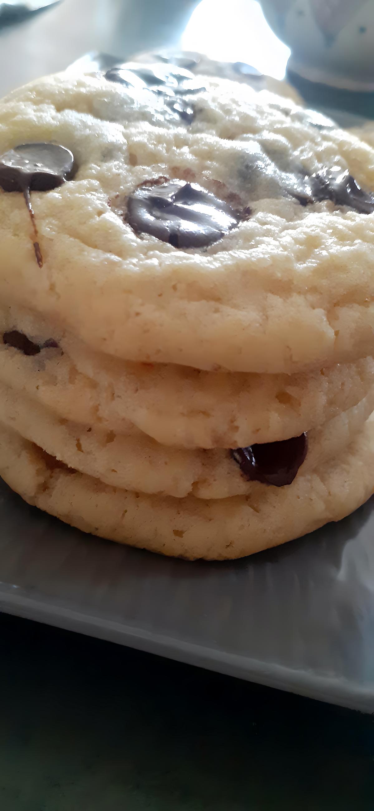 recette COOKIES extra moelleux