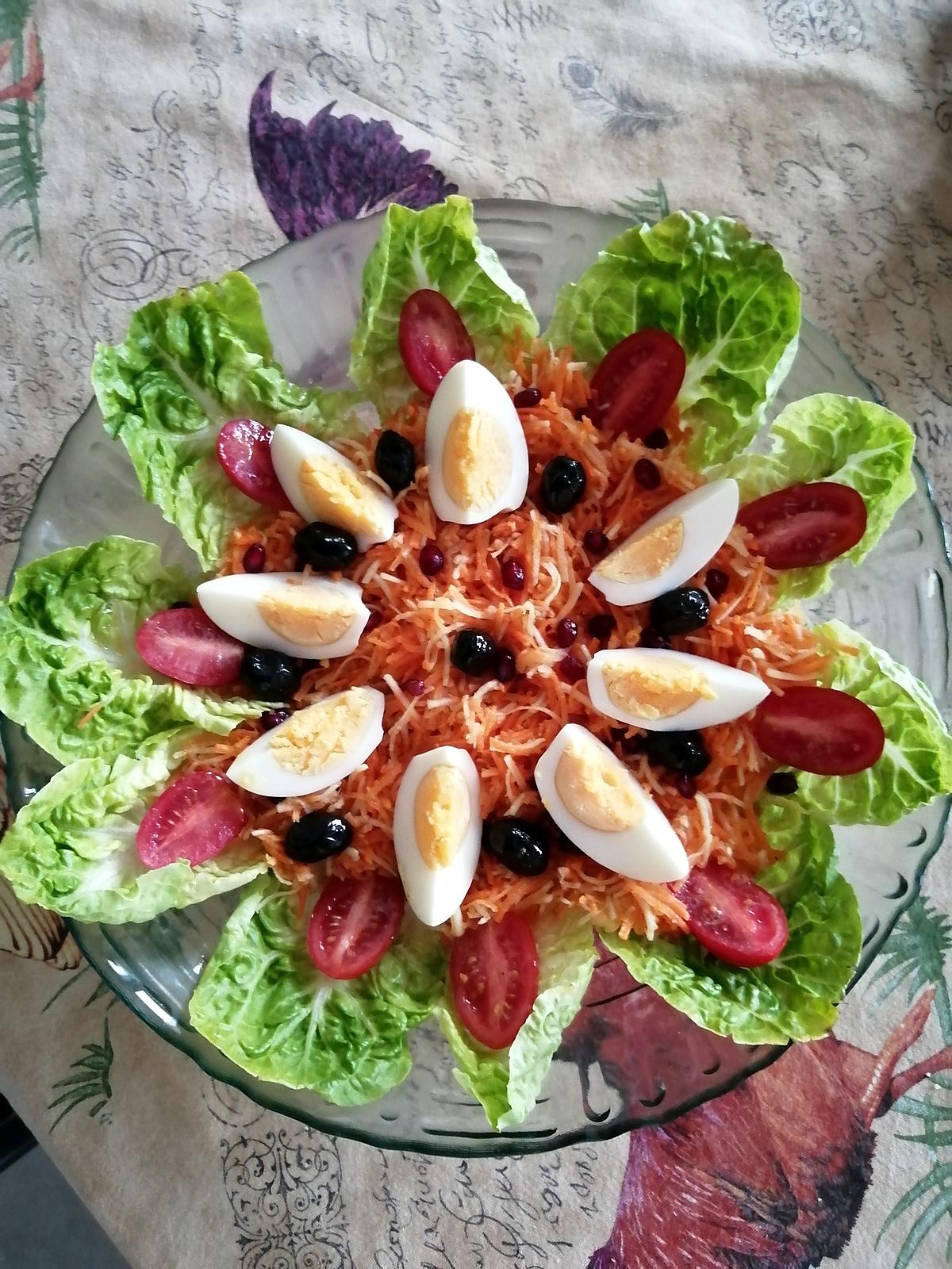 recette Crudités en fleur