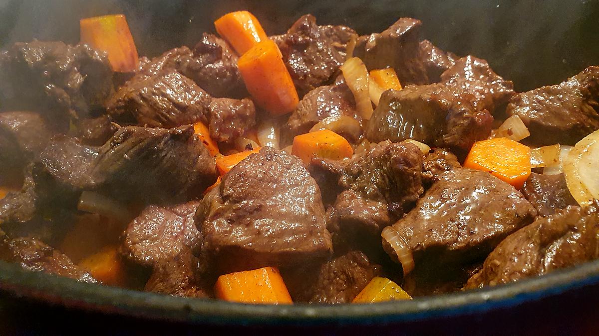 recette Recette Boeuf Bourguignon Sans Marinade