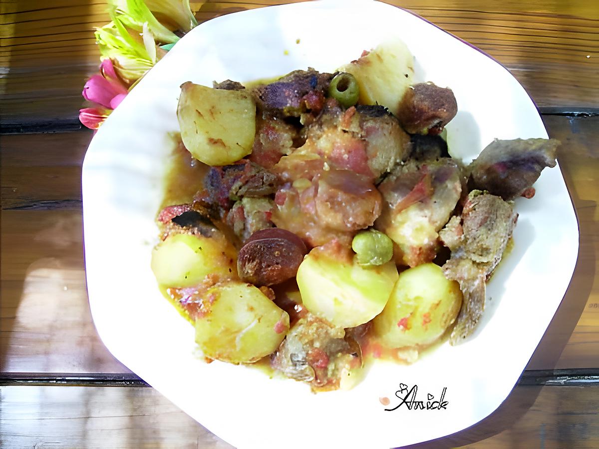 recette sauté de veau à la catalane