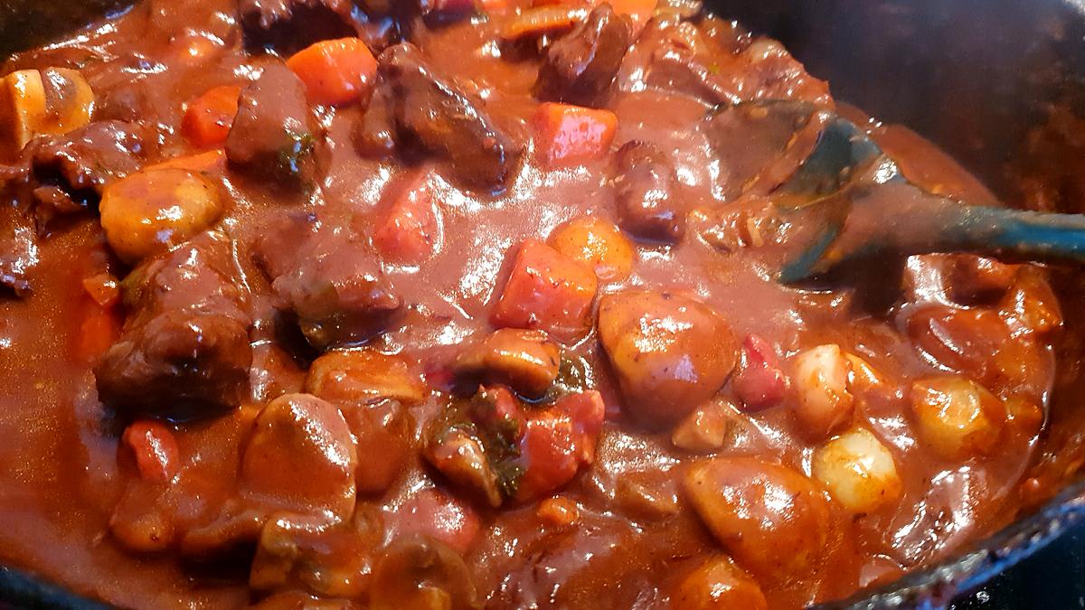 recette Recette Boeuf Bourguignon Sans Marinade