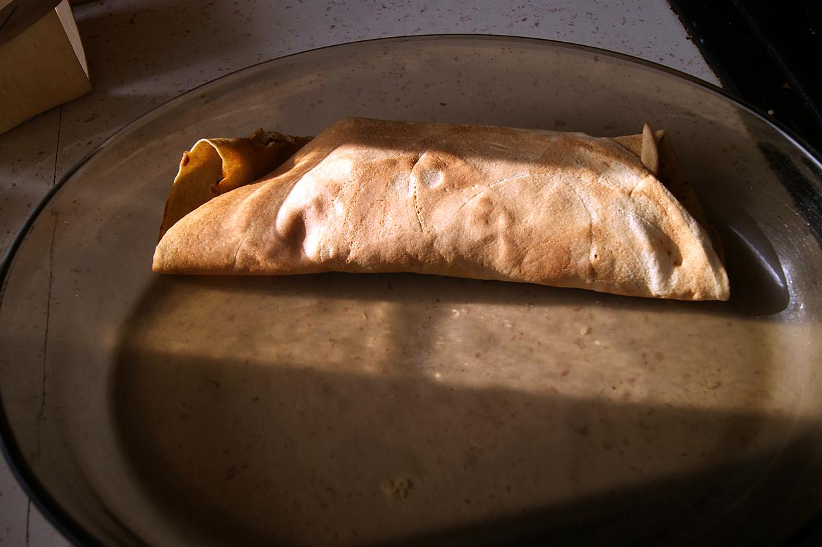 recette Roulé de galette bretonne