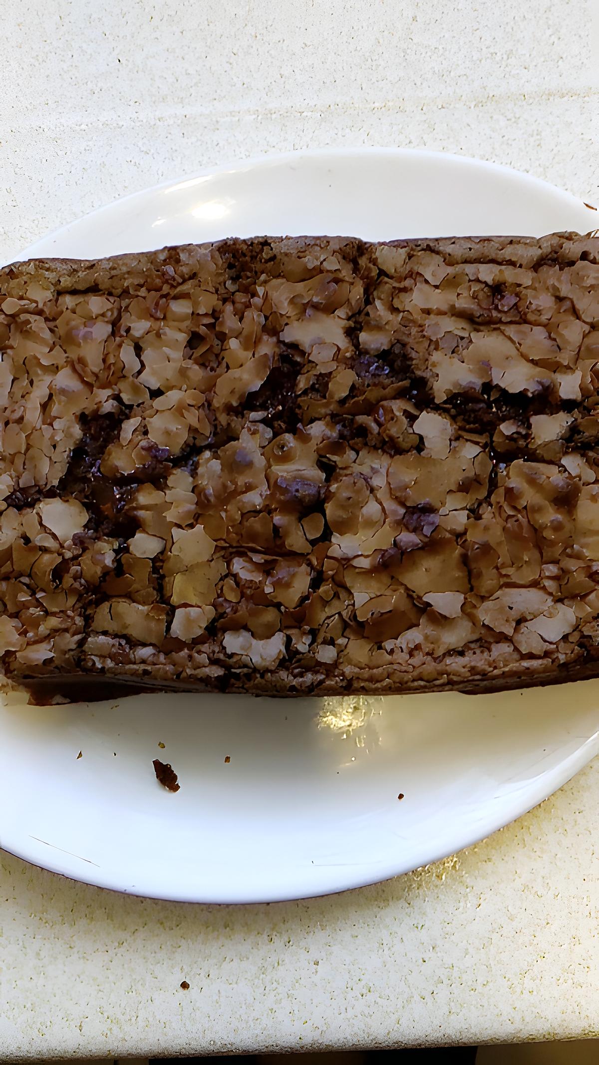 recette brownies au nutella bananes noisettes au cake factory