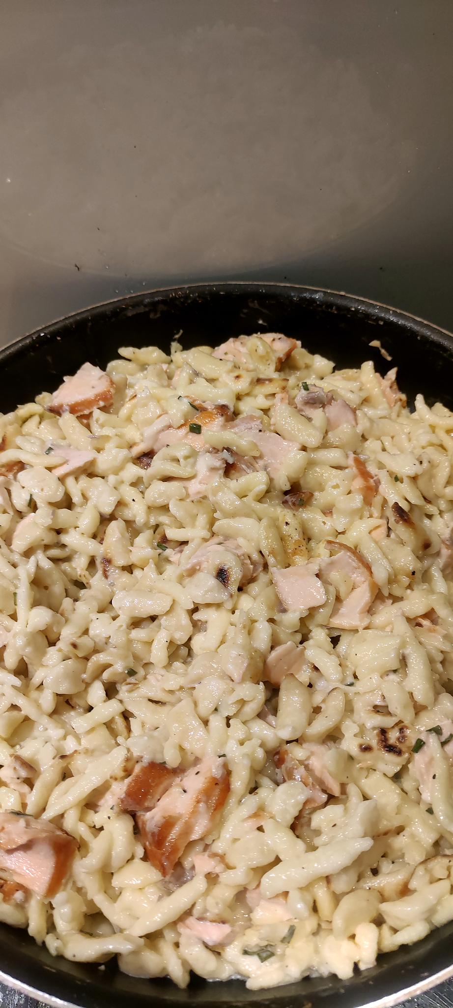 recette Spaetzle au saumon recette toute simple